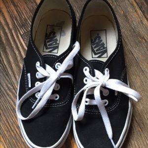 Black Vans